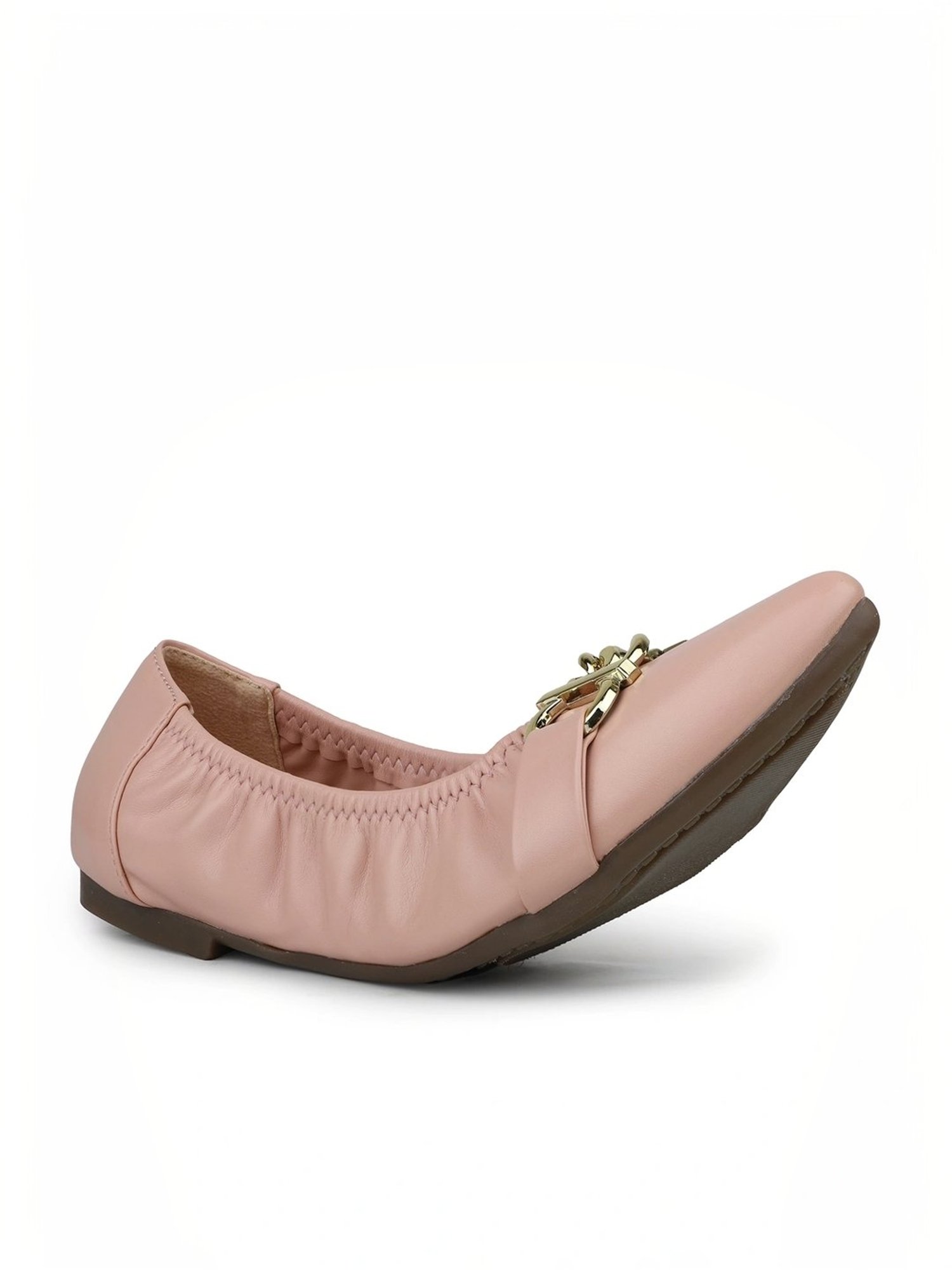Inc.5 Women's Peach Flat Ballets