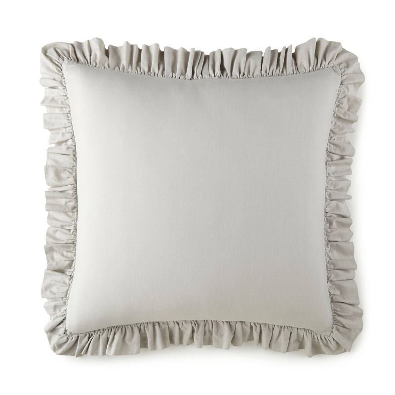 Stone Cottage 26x26 Asher Pillow Sham Gray