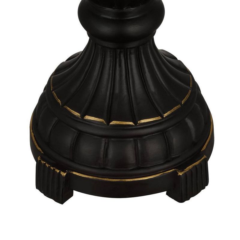 28" Faux Wood Table Lamp (Includes LED Light Bulb) - Cresswell Lighting