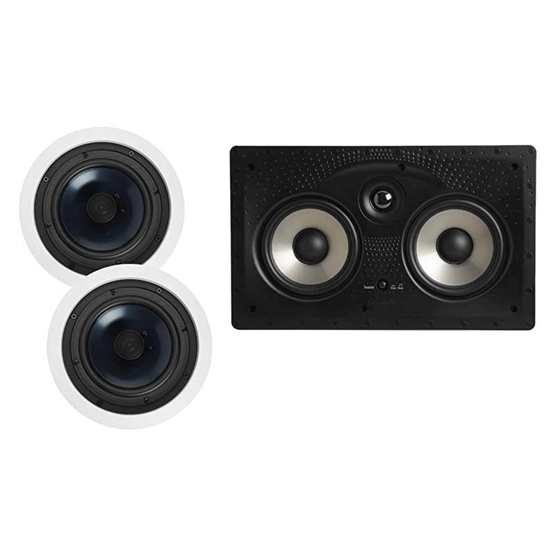 RC60i In-Ceiling Speakers with 255C-RT In-Ceiling Center Channel Speaker