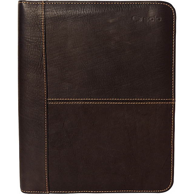 SOLO Universal Fit Vintage Leather Tablet/eReader Padfolio