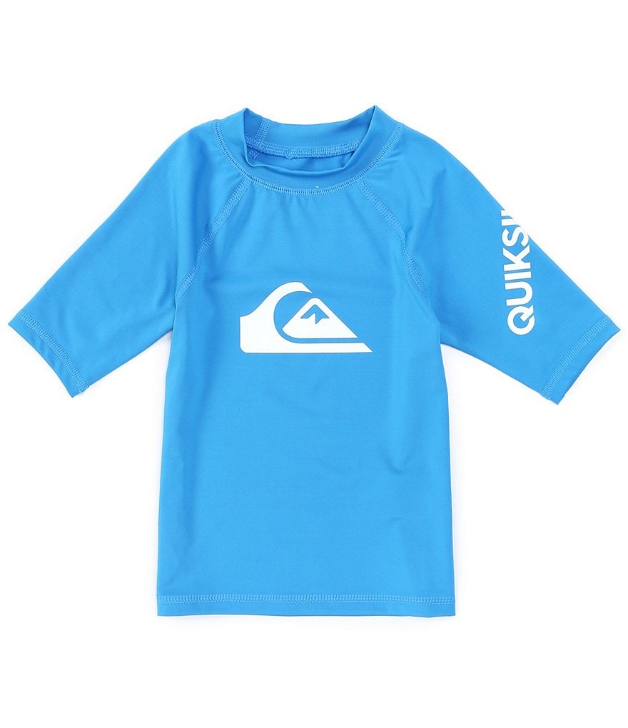 Quiksilver Little Boys 2T-7 Short-Sleeve All Time Rashguard