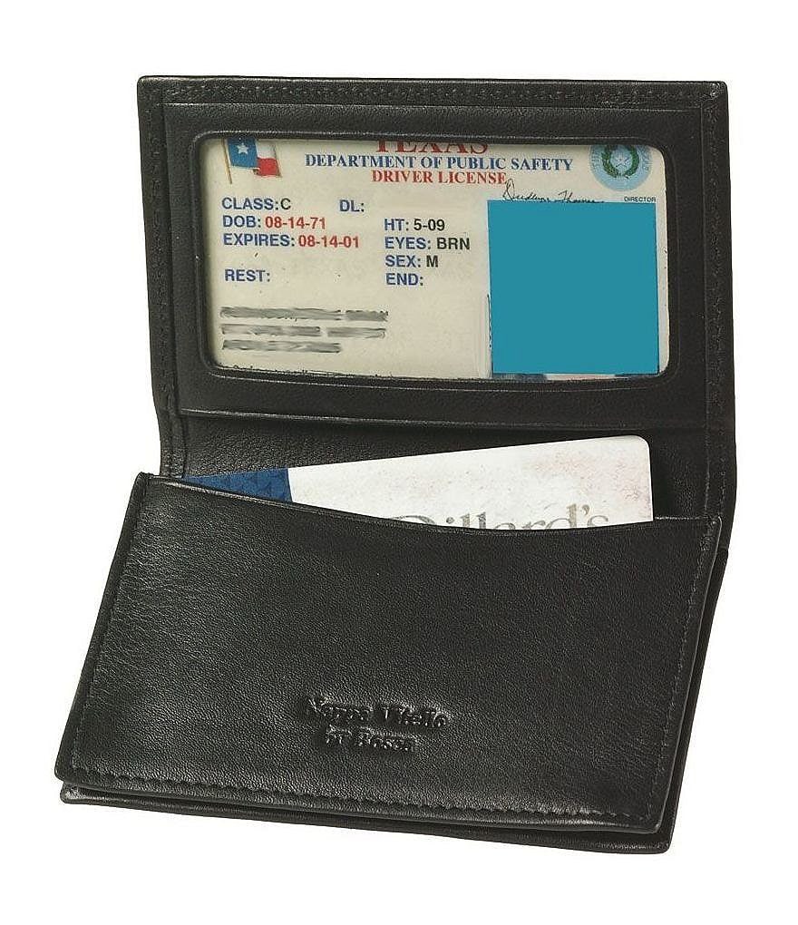 Bosca Gusseted Card Wallet