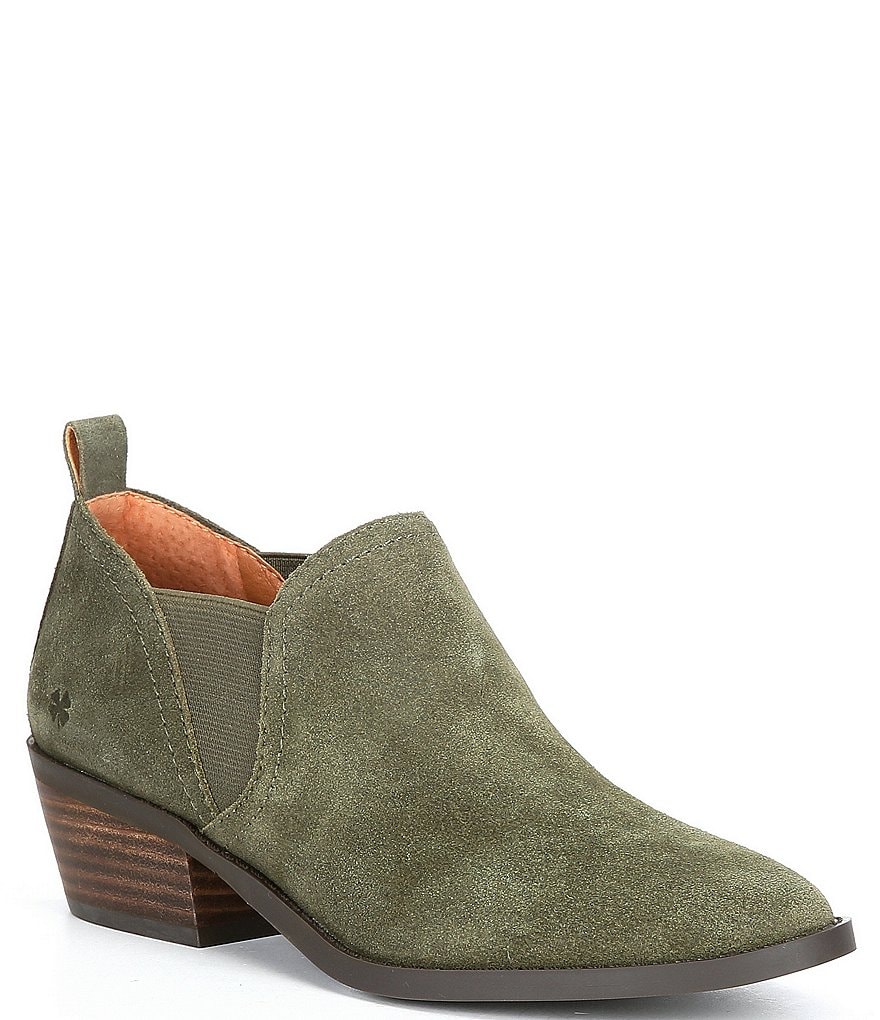 Lucky Brand Fallo Leather Booties