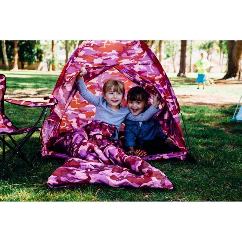Magic Cabin - Outdoor Tent with Lights for Kids, Blue