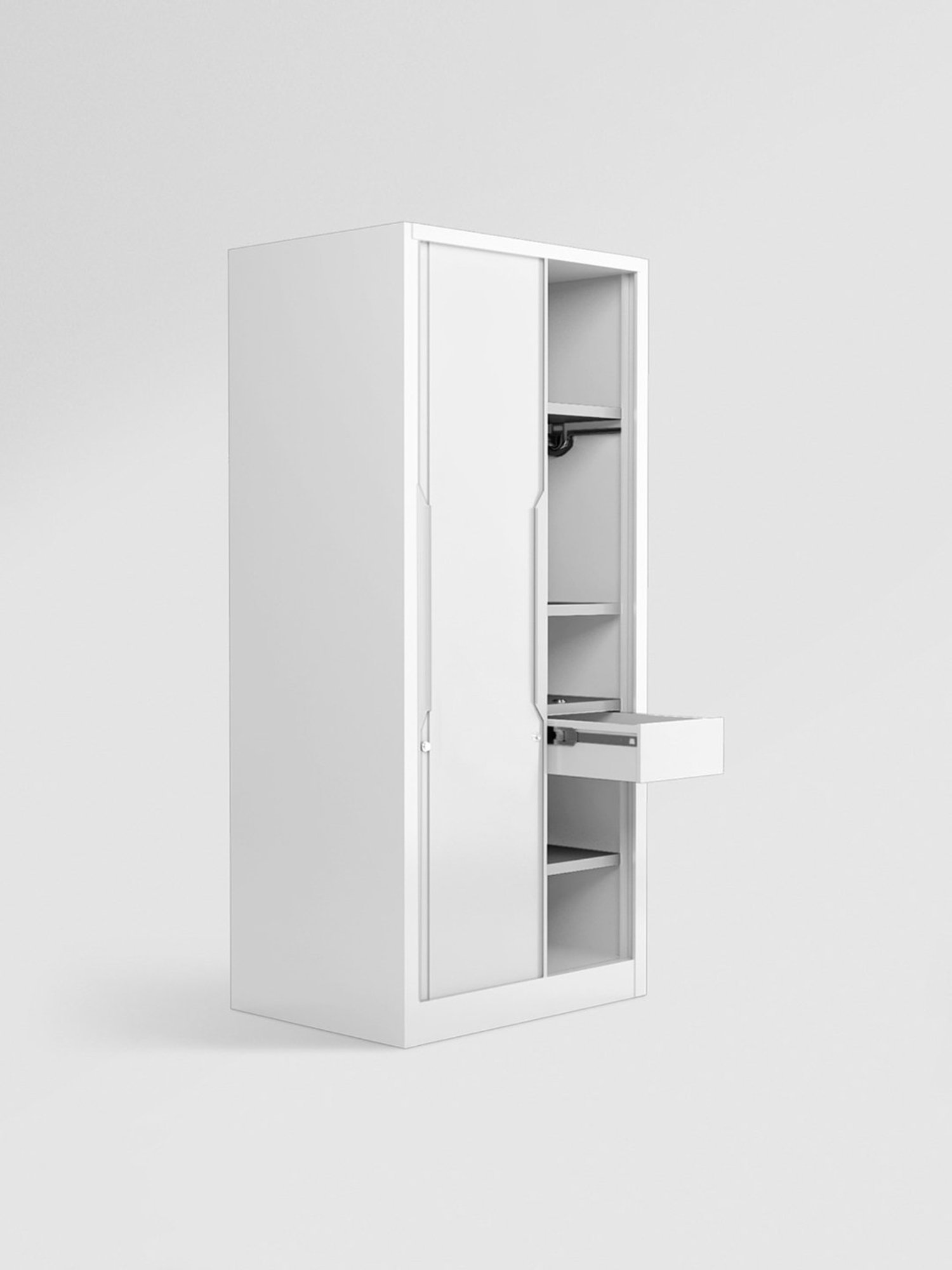 Home Basics 5 Dual Hook Chrome Plated Steel Over the Door Hanging Rack