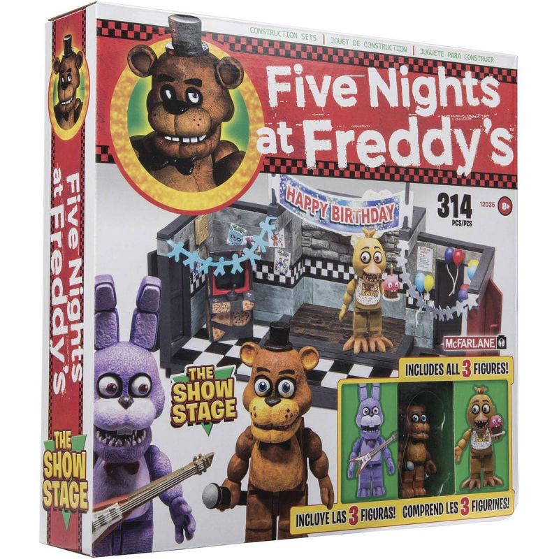 Mcfarlane Toys Five Nights at Freddys The Show Stage Construction Set