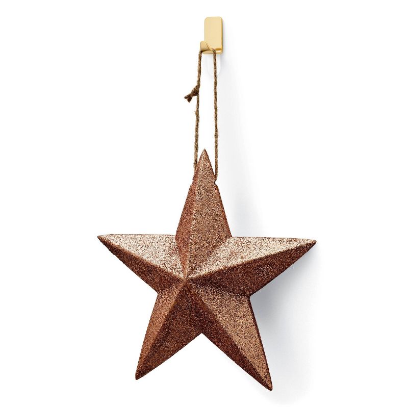 Command Small Sized Metallic Decorative Hooks Brass