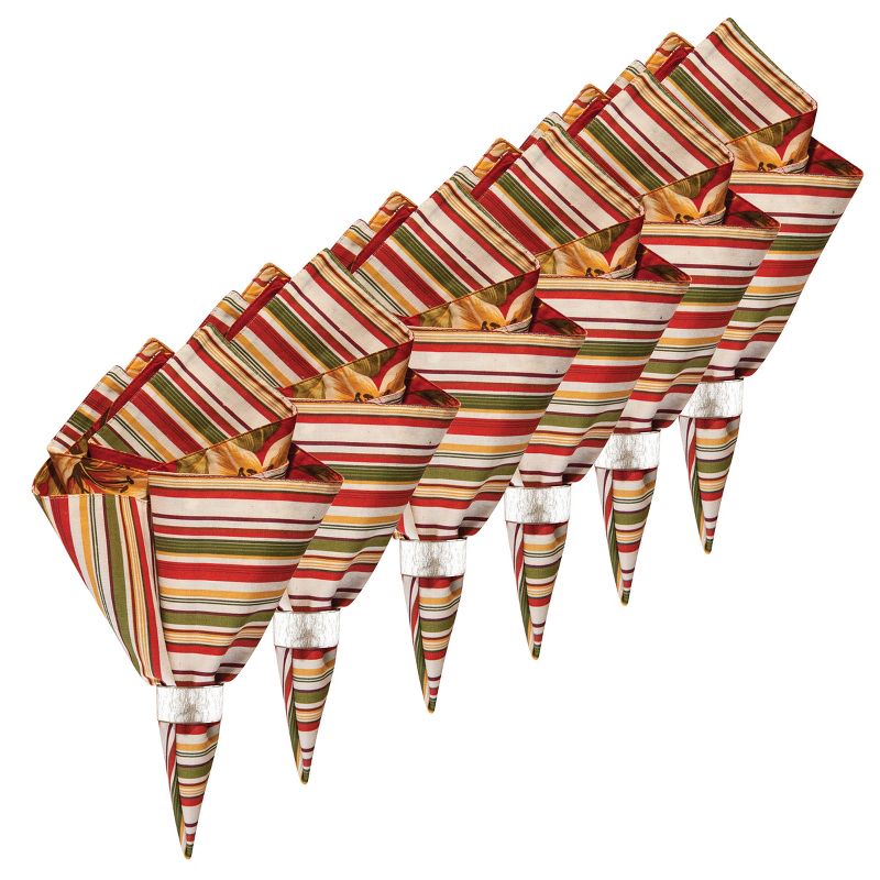 C&F Home French Stripe Navy Napkin Set of 6