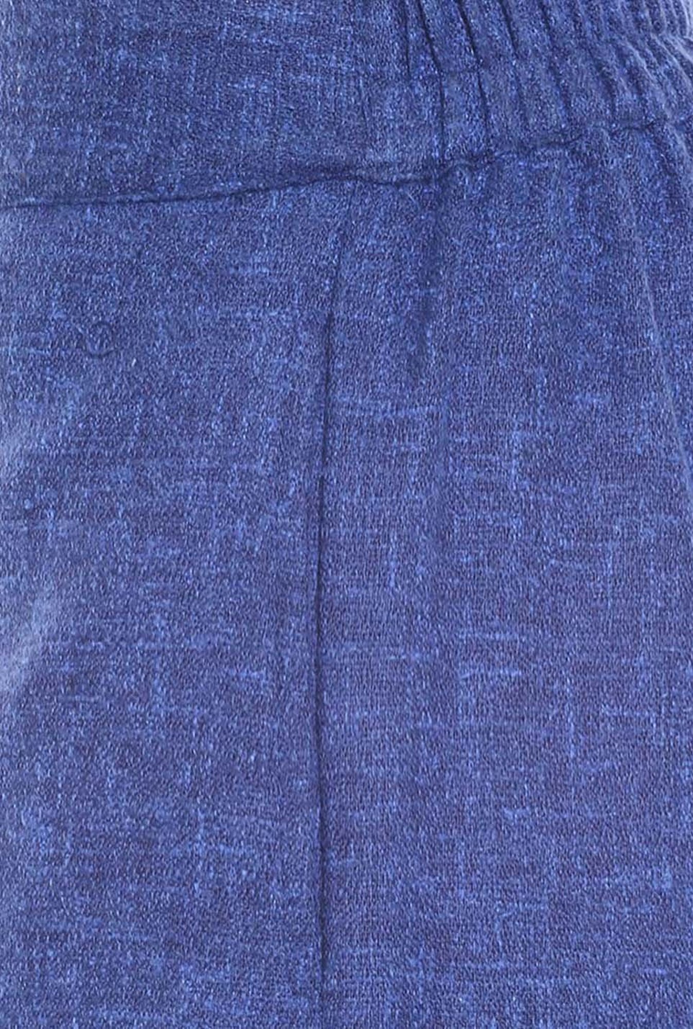 Fusion Beats Blue Regular Fit Palazzos