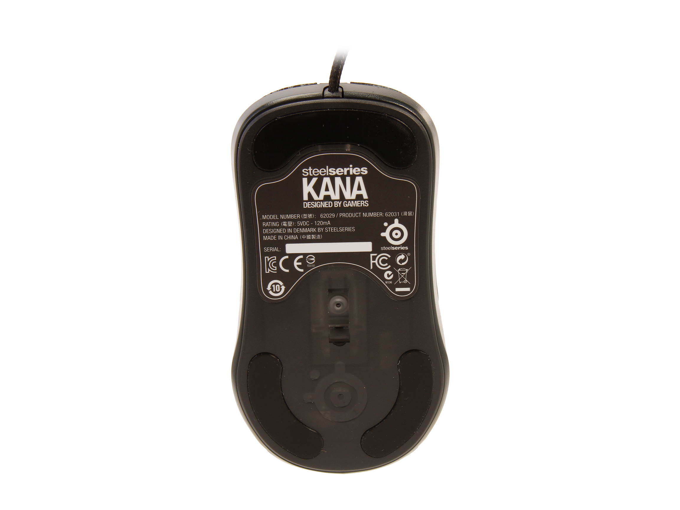 SteelSeries Kana CounterStrike GO 62031 Gray Wired Optical Gaming Mouse