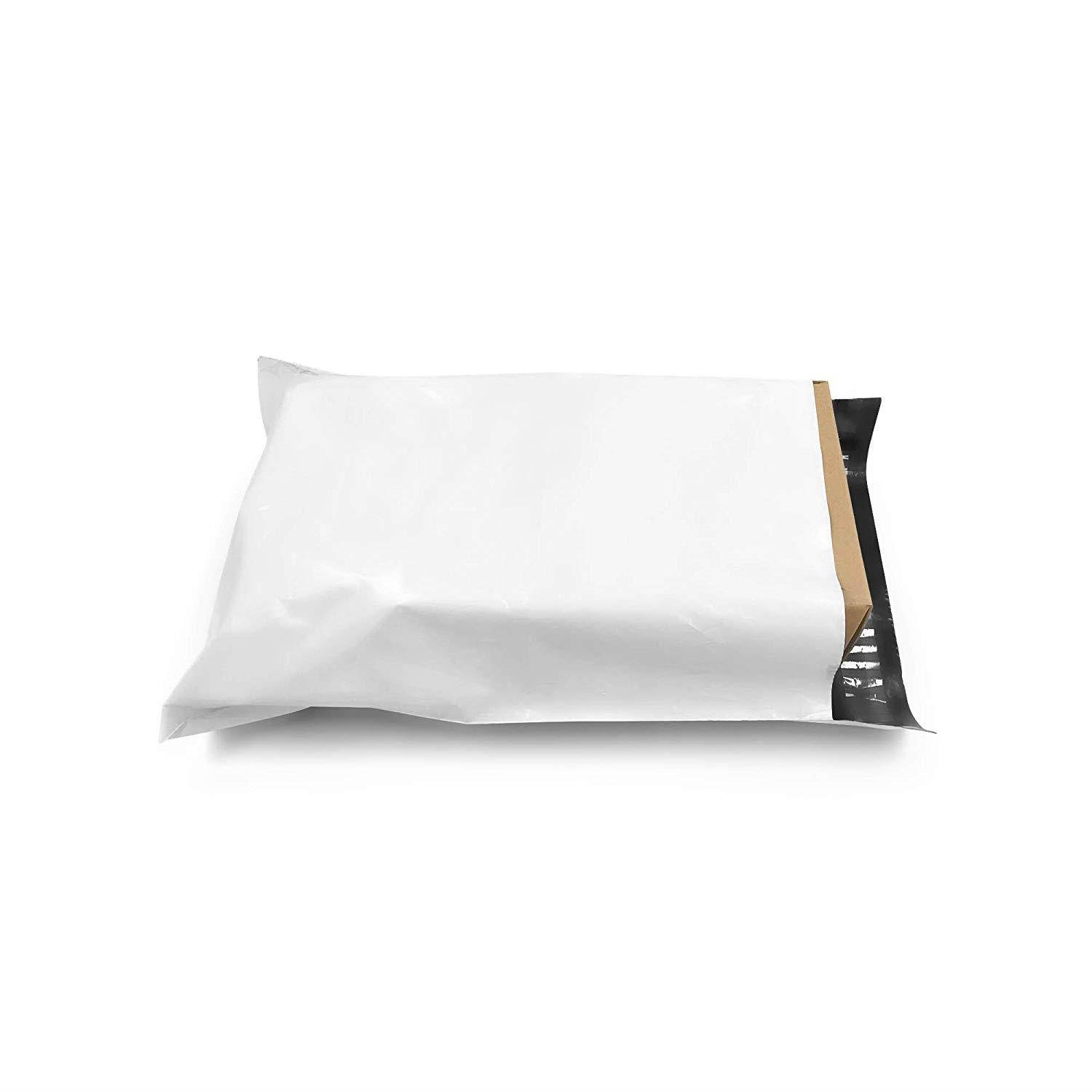 Shop4Mailers 14.5 x 19 Glossy White Poly Bag Mailer Envelopes 2 Mil (500 Pack)