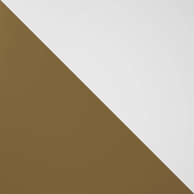 Trevia Folding Cart White - CosmoLiving by Cosmopolitan