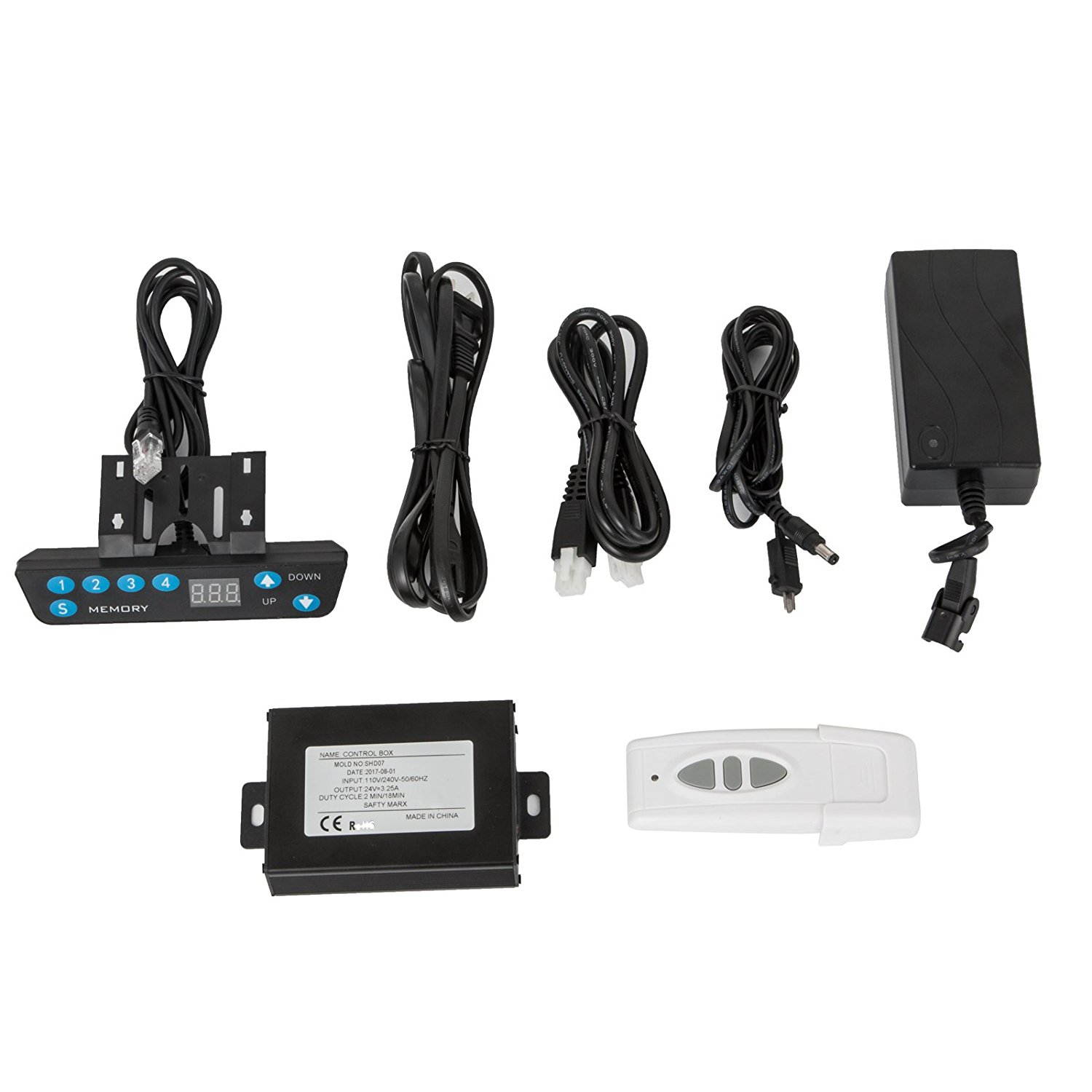 VEVOR Pro Swivel Motorized TV Lift 32"-70" TV Lift Mechanism 1000mm Lift Mount Auto Lifting Adjustable Height with Remote Controller for Plasma LCD LED TV and Monitors