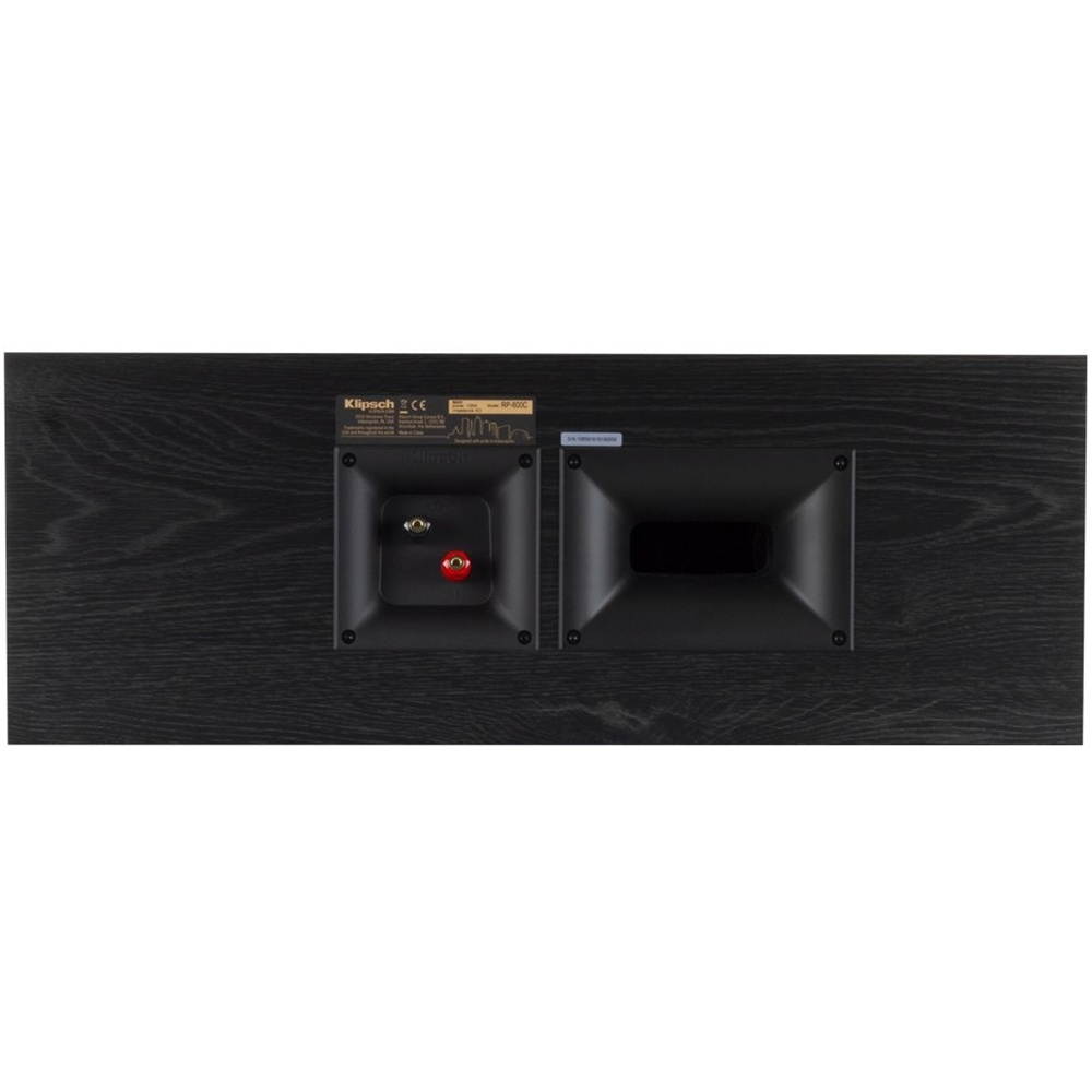 Klipsch - Reference Premiere Dual 6-1/2" 500-Watt Passive 2-Way Center-Channel Speaker - Walnut (1065817RP600CWALNUT)