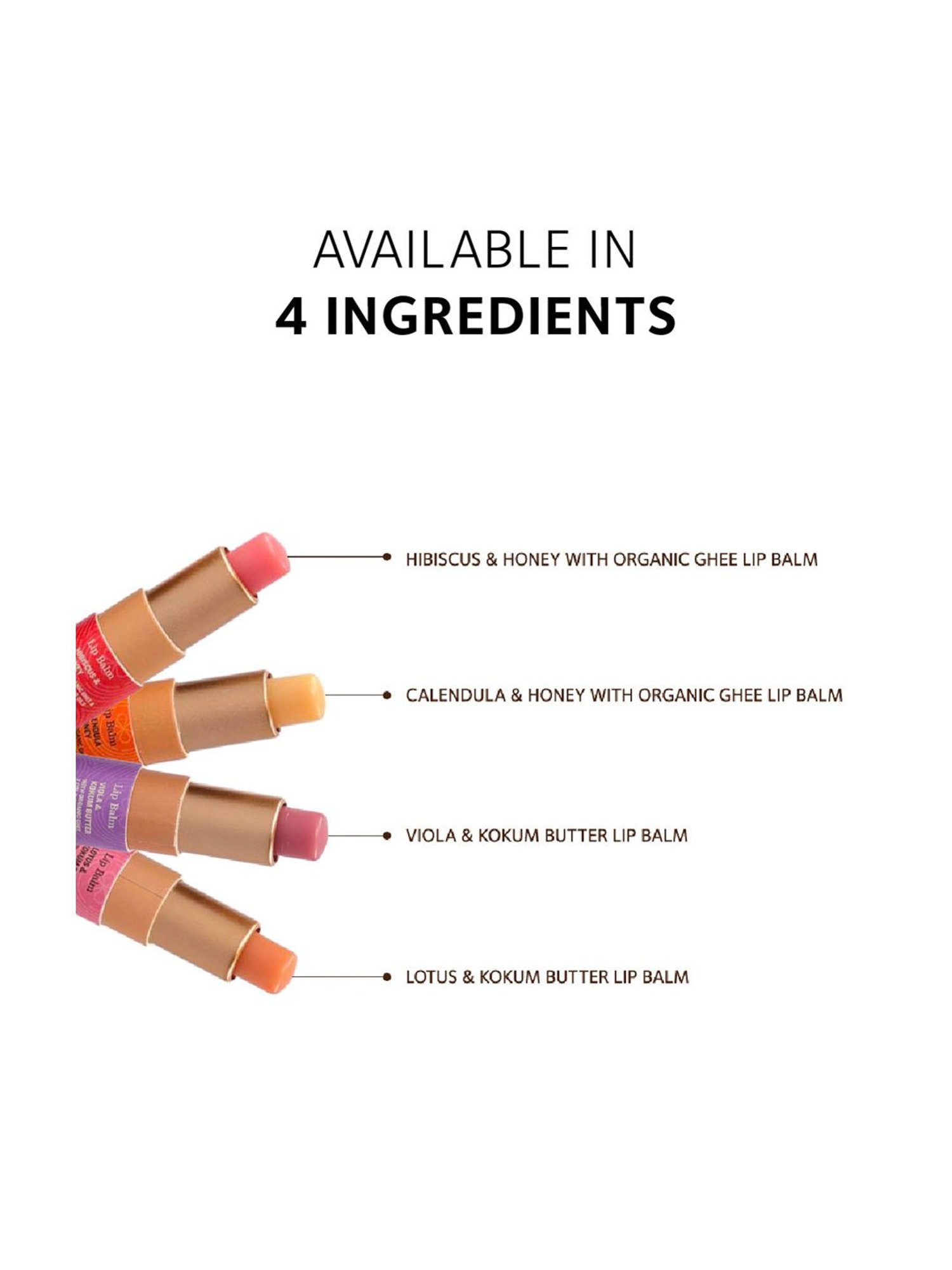 SoulTree Viola & Kokum Butter Lip Balm - 3.5 gm | Ayurvedic Lip Balm