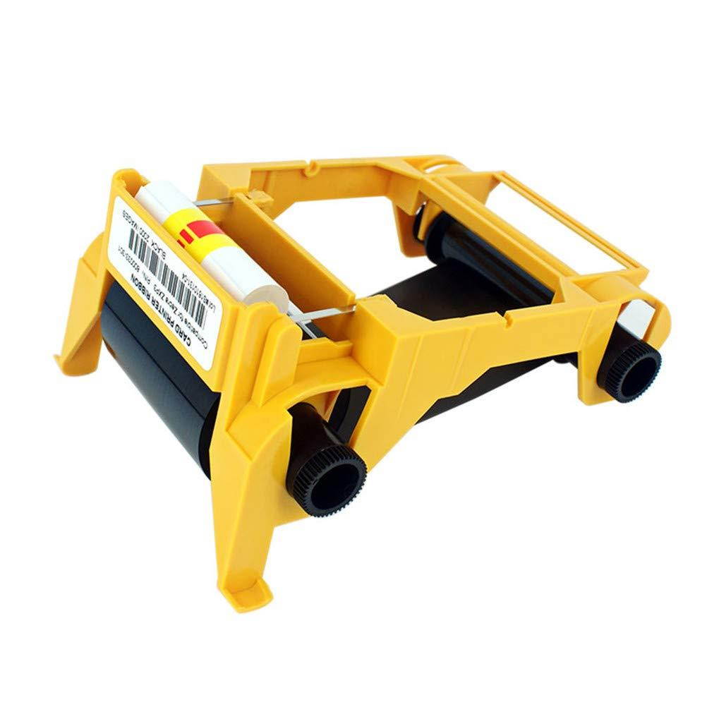 800033-301 Black Monochrome Ribbon, ZXP3 Ribbon, Resin Black Ribbon for Zebra ZXP Series 3 ZXP3 Card Printers, 2000 Images