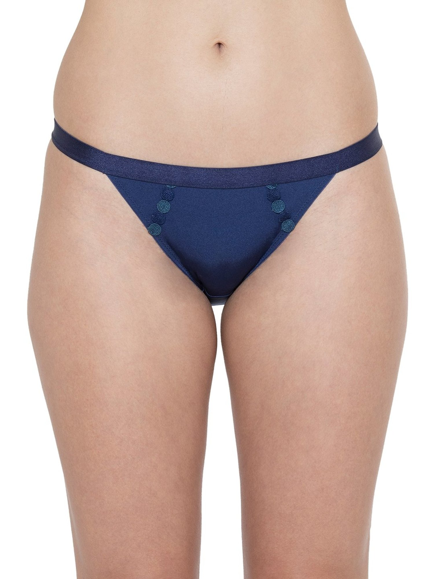 Triumph Blue Everyday Fancy Tanga Brief