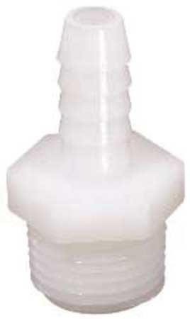 FIMCO 5067016 Nylon Fitting, 1/2 In. x 3/8 In.