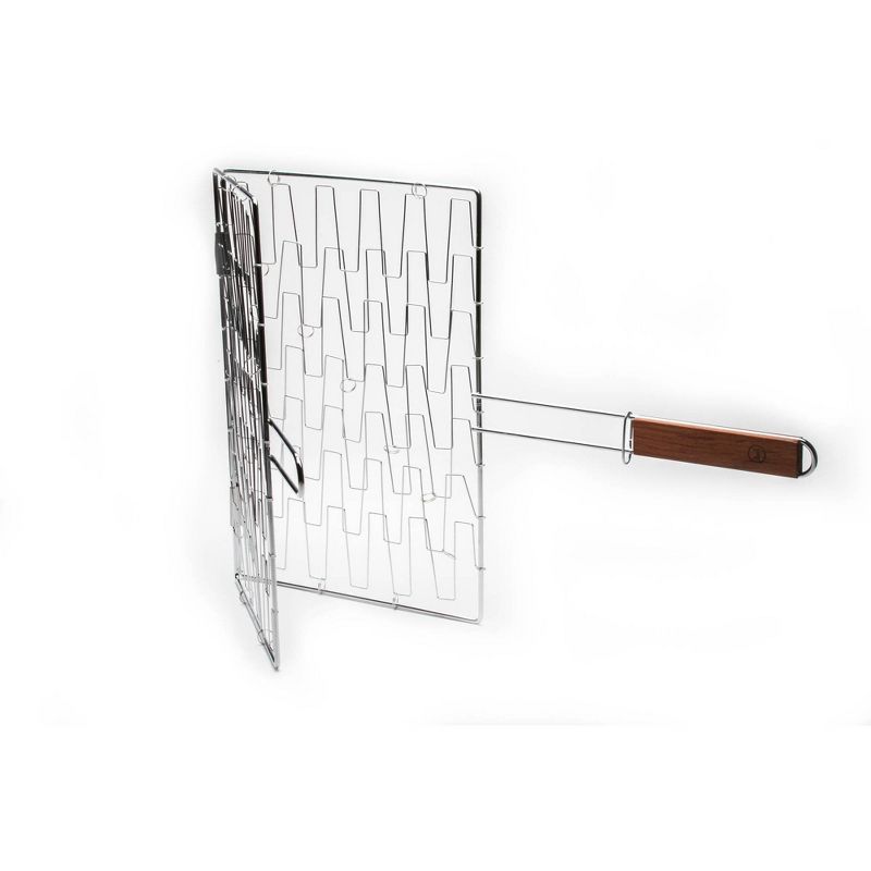 25" Rosewood Flex Grill Basket - Outset