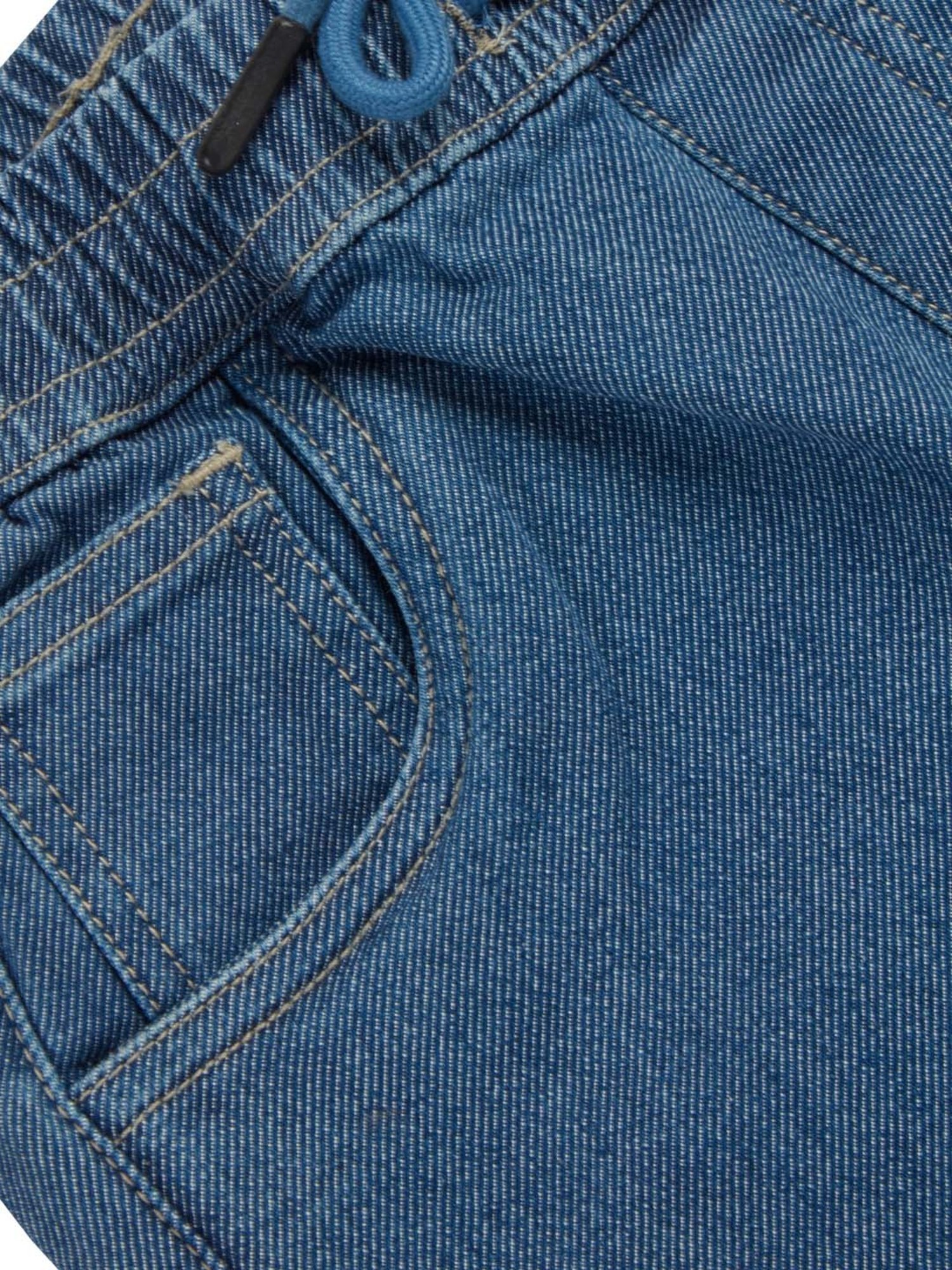 Gini & Jony Kids Blue Regular Fit Bermuda