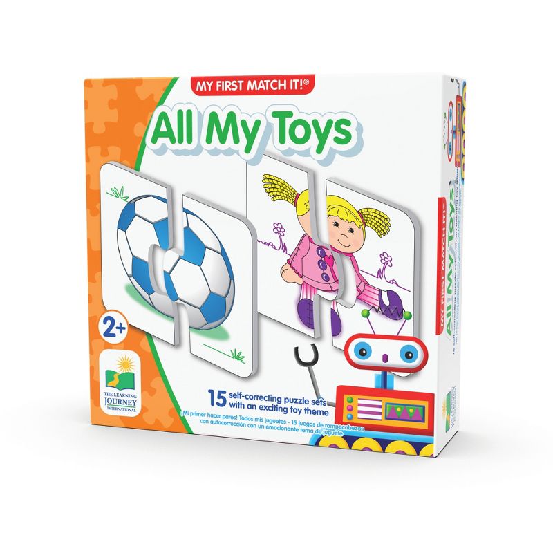 The Learning Journe My First Match It All My Toys 15 self correcting puzzle sets