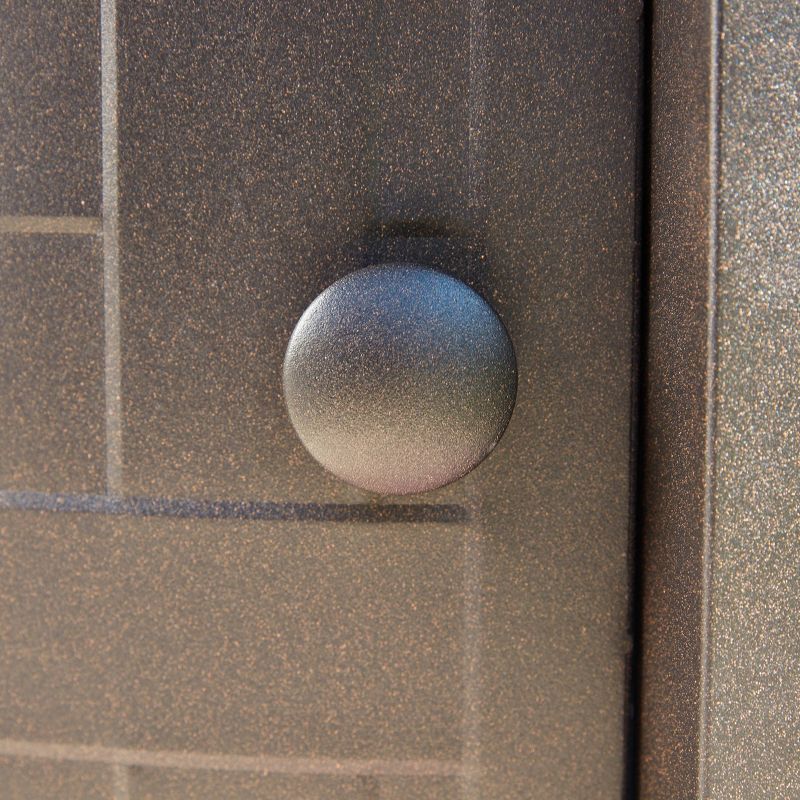 4pc Steel Patio Seating Set with Fire Pit Cream - Lokatse