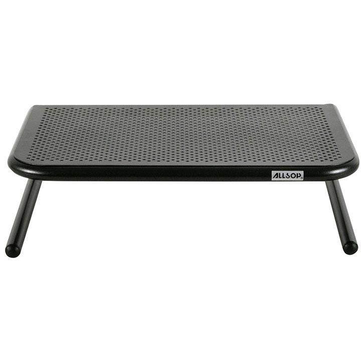 Allsop Metal Art Jr. Monitor Stand 14-Inch Wide Platform - Pearl Black (30165)