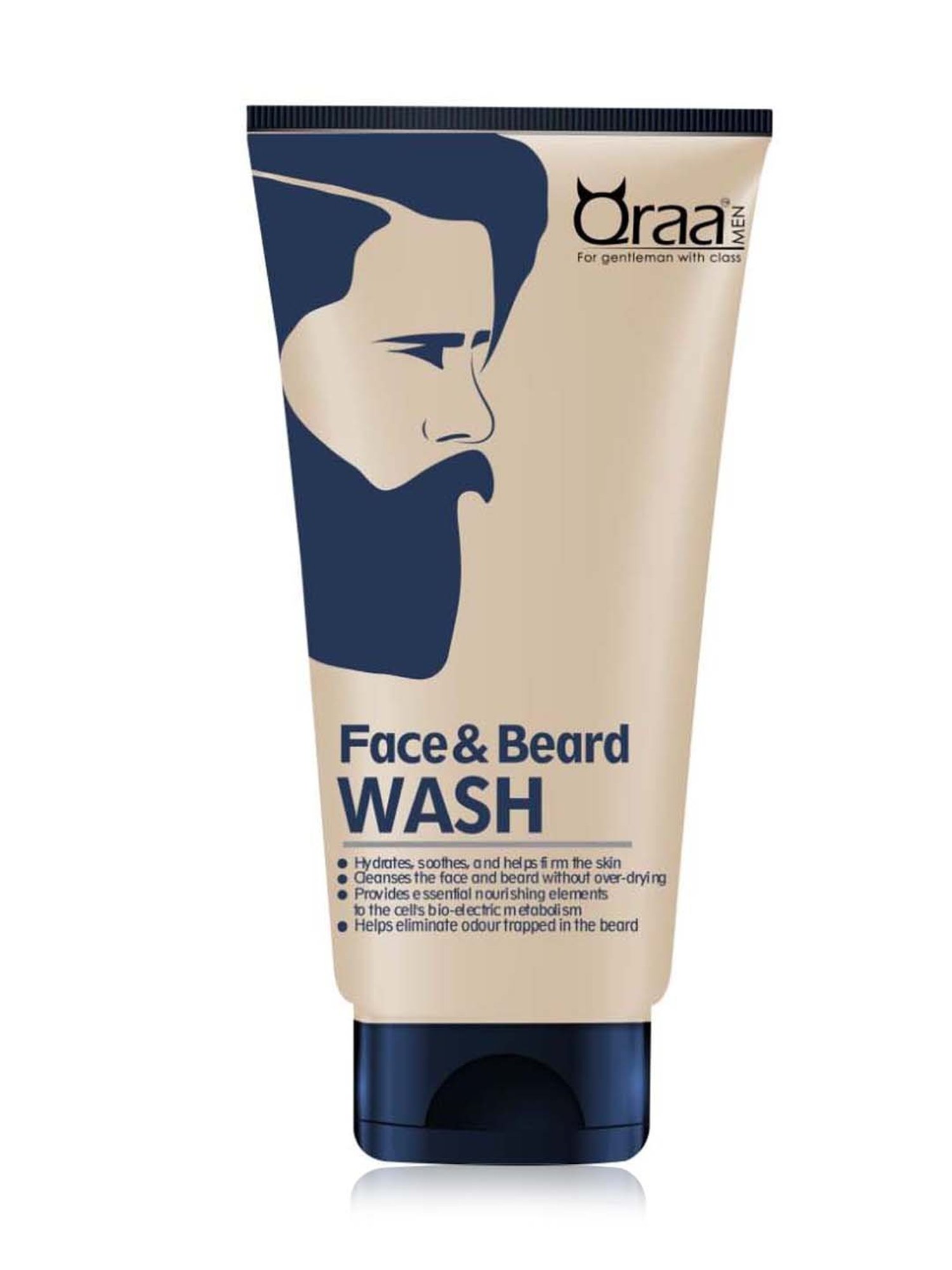 Qraa Men Face And Beard Wash - 100 gm