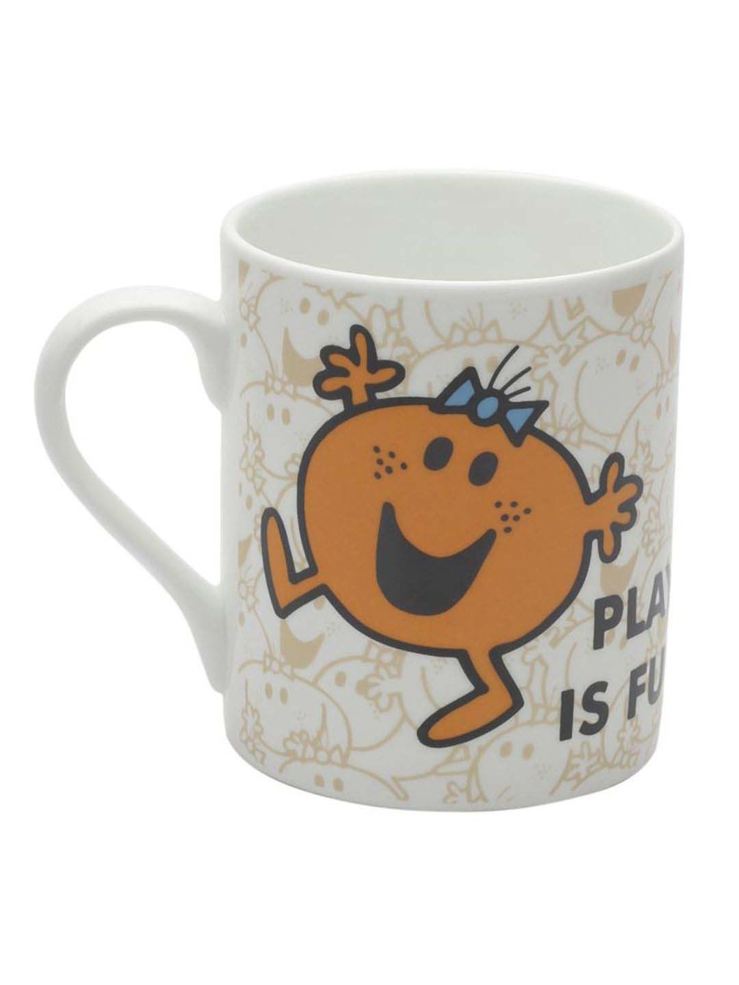 Clay Craft Multicolor Fine Ceramic Abstract Milk Mug 350 ml - 1 Pc