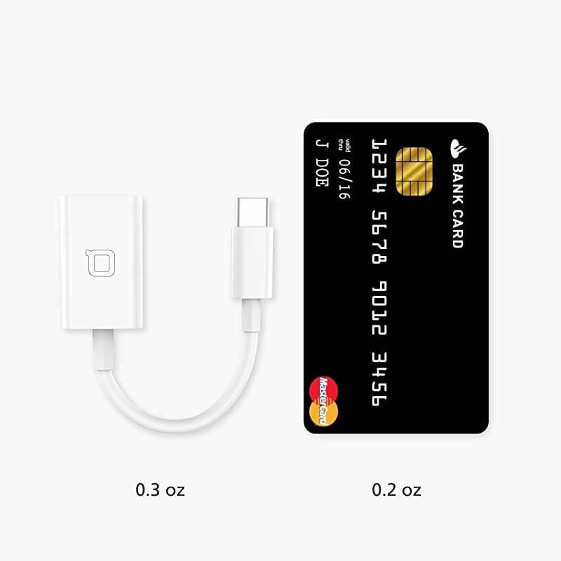 USB C to USB AdapterUSBC to USB 30 AdapterUSB TypeC to USBThunderbolt 3 to USB Female Adapter OTG for MacBook Pro 2019MacBook Air 2020iPad Pro 2020More TypeC DevicesWhite