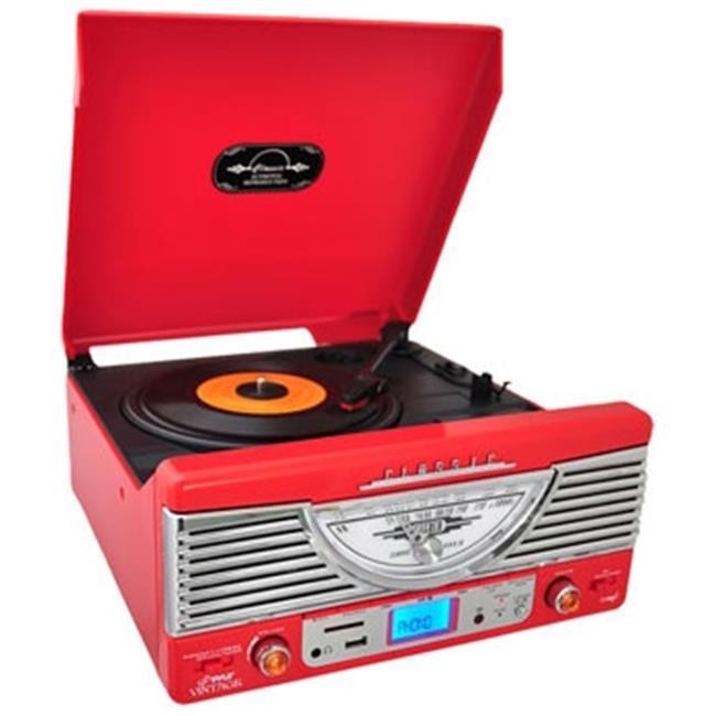 Turntable Record Player Speaker Portable Vinyl Player 3 Speed Dust Free Suitcase Autostop RCA Output AUX Input Headphone Jack BeltDriven Extra Stylus Free Audio Cable 9W Teal