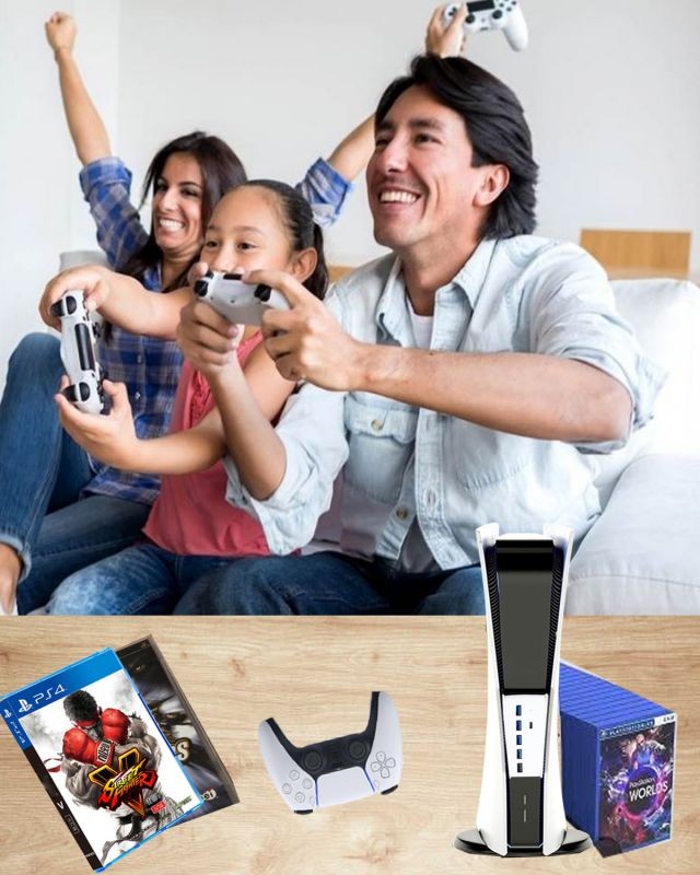 PS5 Console USB HUB, PS5 Extender 5 Port High-Speed Transmission Expansion Adapter Converter Splitter With 4 USB + 1 USB Charging Port + 1 Type C 3.1 Port for PS5 Drive Version &  Digital Version