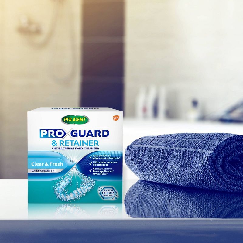 Polident ProGuard and Retainer Denture Cleaner - 3pk
