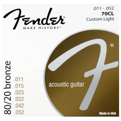 Fender Acoustic Guitar Strings - 70CL