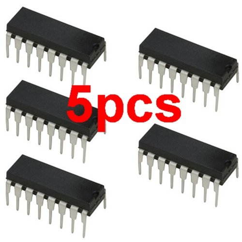 WWH-5 pcs CD4017 HCF4017 C-MOS Decimal Counter/Divider IC DIP 16