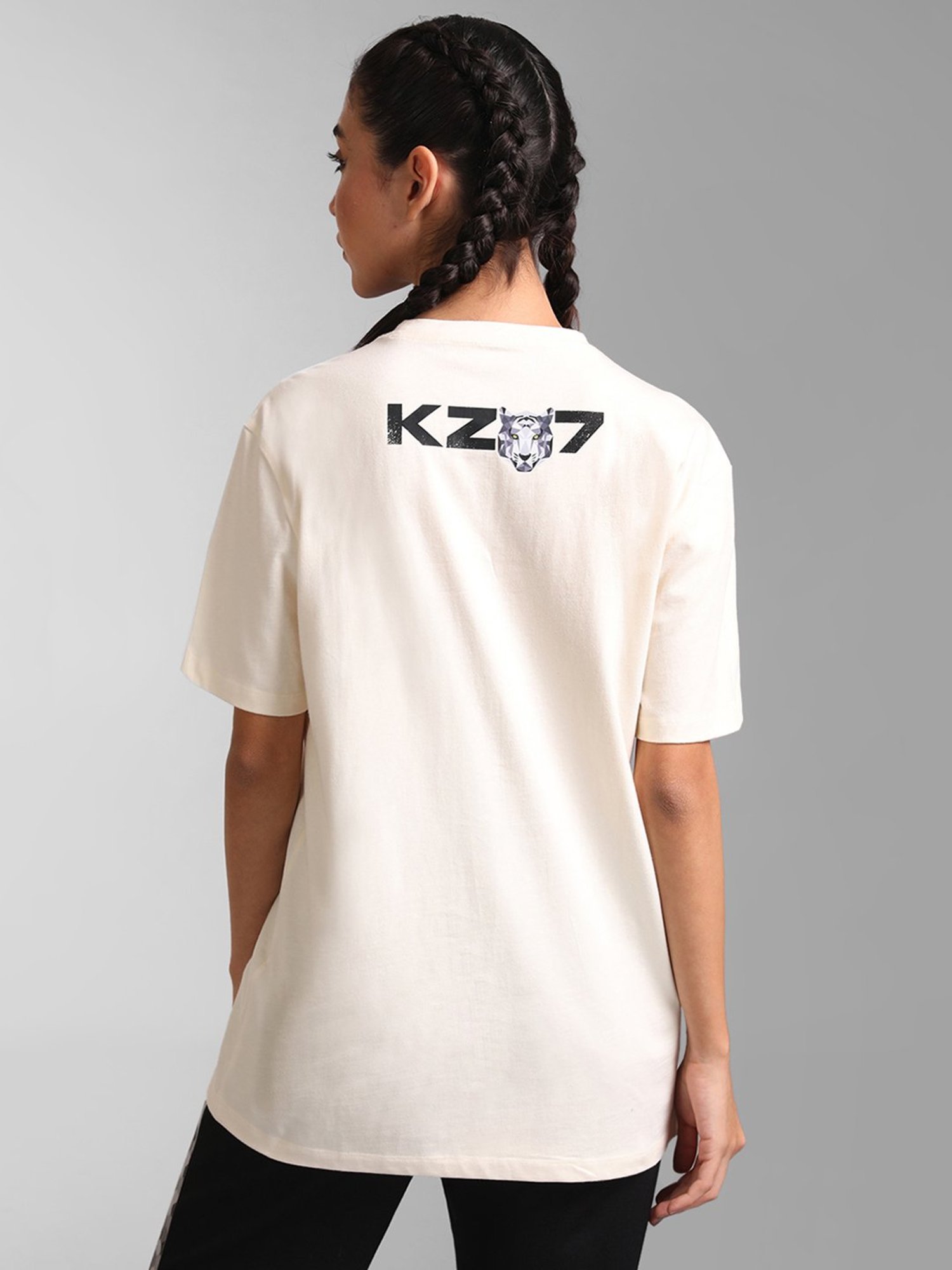 Kazo Tiger Back Print T-Shirt