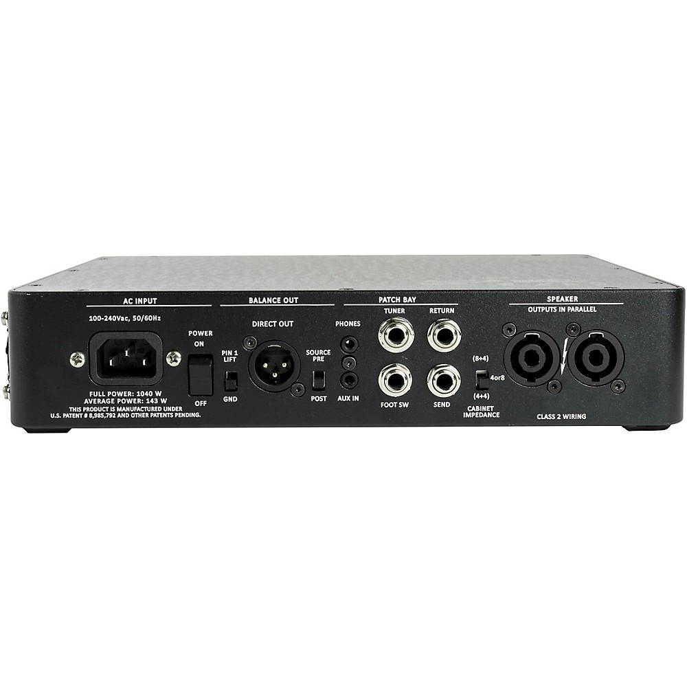 Gallien-Krueger Legacy 1200 1,200W Bass Amp Head Black