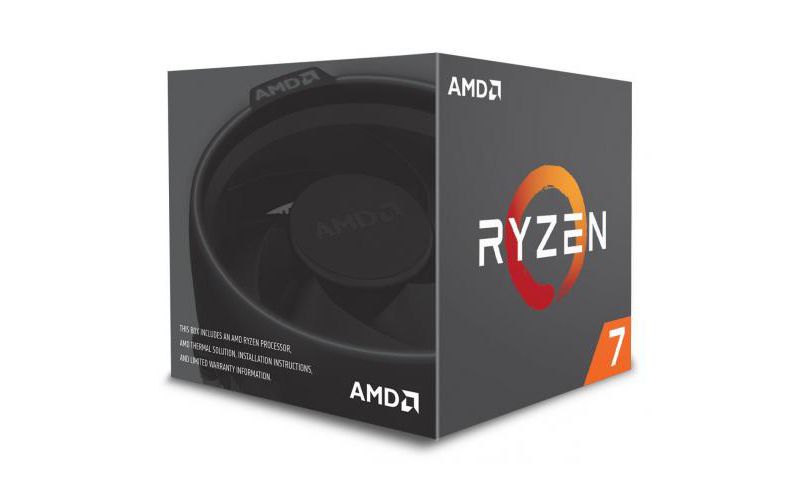 AMD Ryzen 7 2700 Processor - 8 cores & 16 threads - Wraith Spire LED Cooler - Socket AM4 Motherboard Required - 4.1 GHz max boost