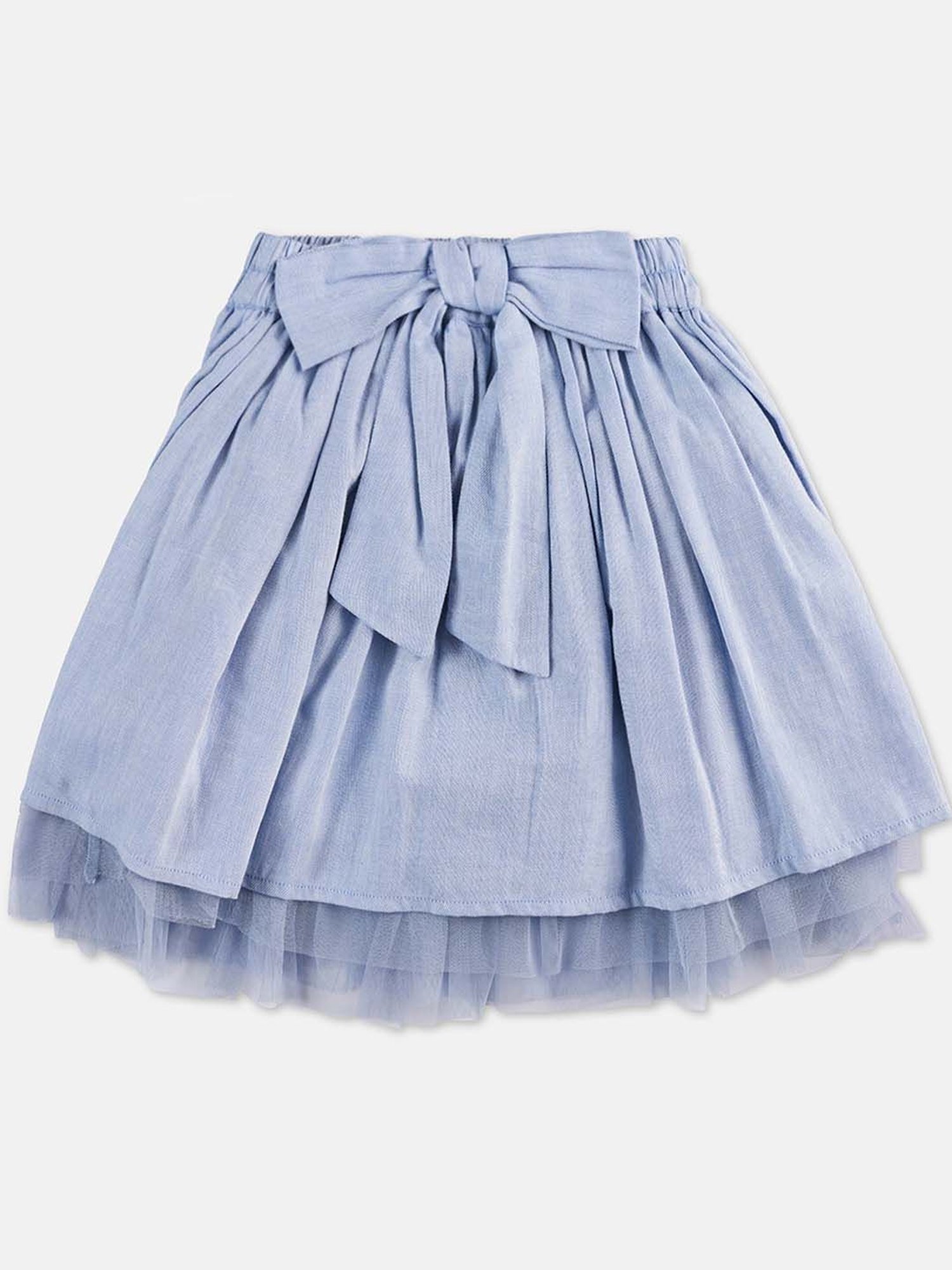 Angel & Rocket Kids Denim Solid Skirt