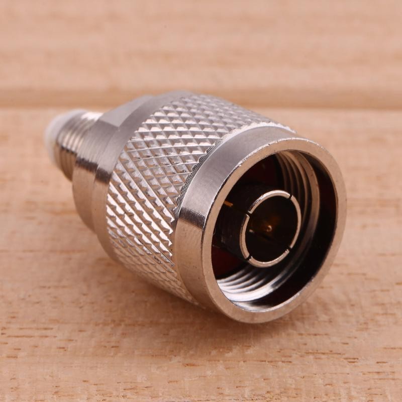 RF Coaxial Coax Adapter N-J Male to FME-K Female Connector Converter Nickel Plated Copper RF Coaxial Adapter