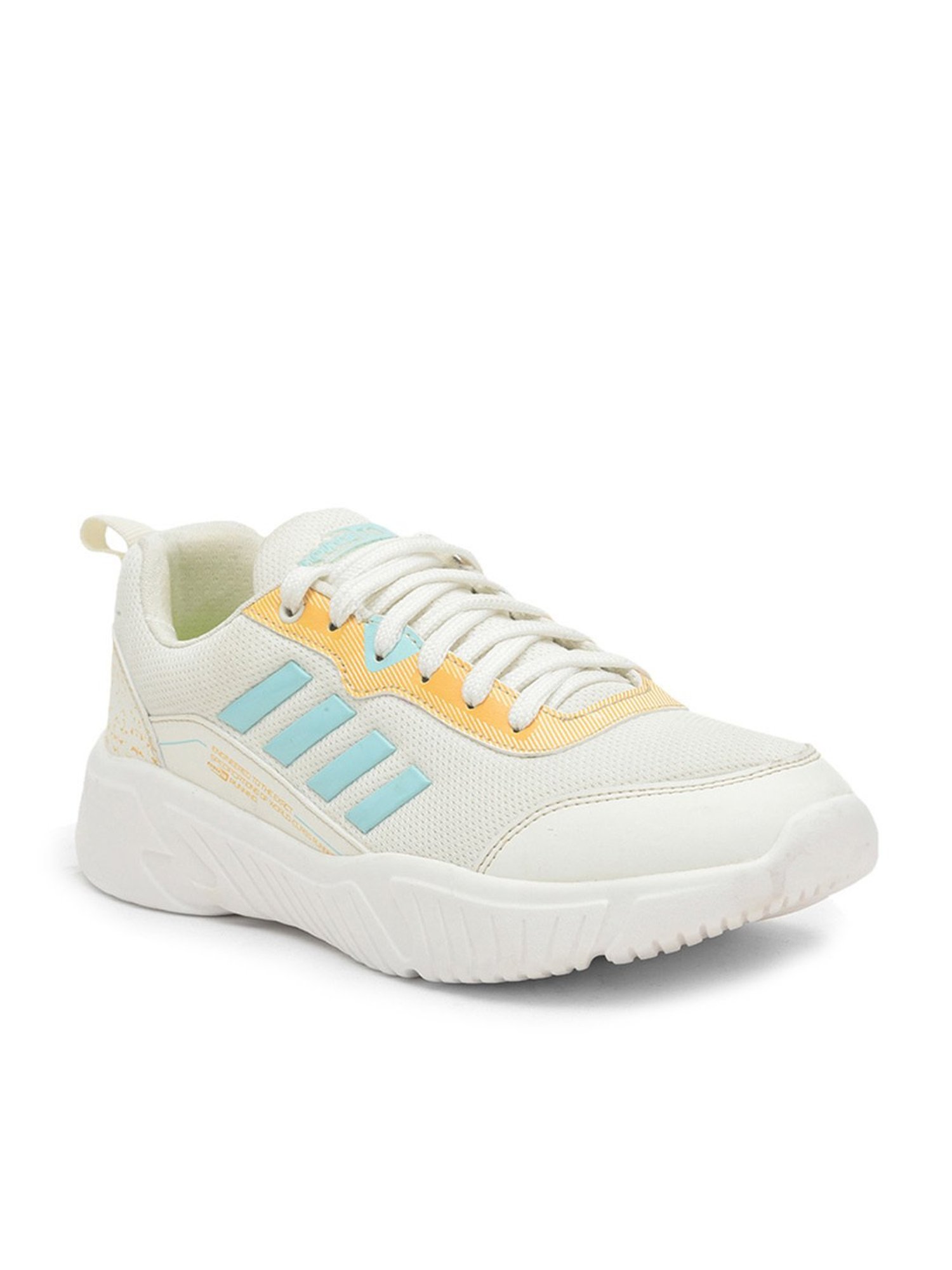 Force 10 By Liberty Men's White Running Shoes