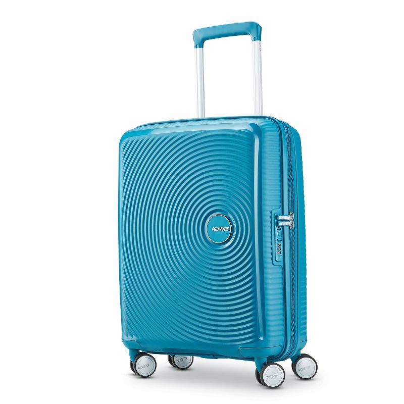 American Tourister 20'' Curio Hardside Spinner Suitcase - Blue