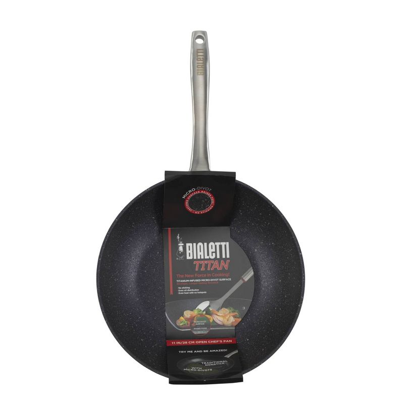Bialetti Titan 11" Open Chefs Pan