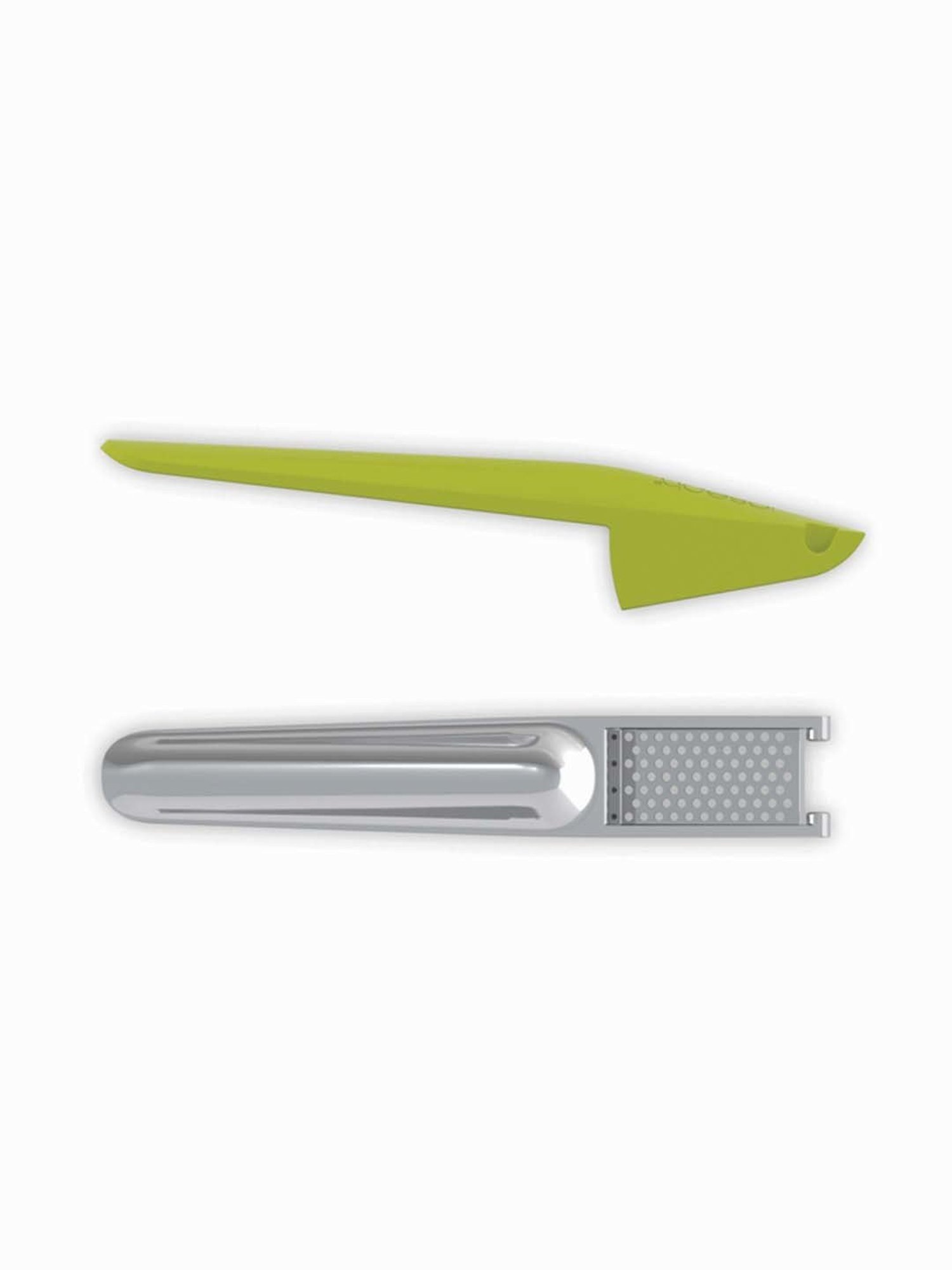 Joseph Joseph Green Stainless Steel 3 cm Garlic Press - Set of 2