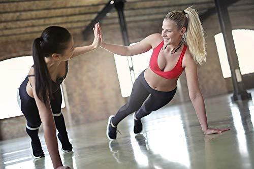 NatoGears 48 Hours Playtime IPX5 Sport Neckband Headphones Earbuds Waterproof Headphones for Sports and Gyms (Black)