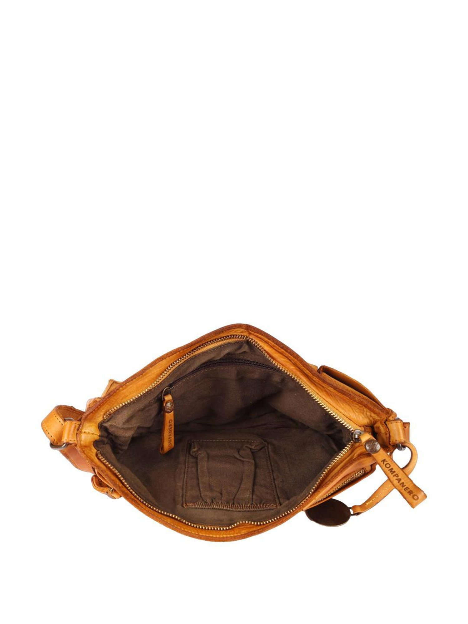 PERQUISITE STEPHANIE Brown Solid Small Sling Handbag