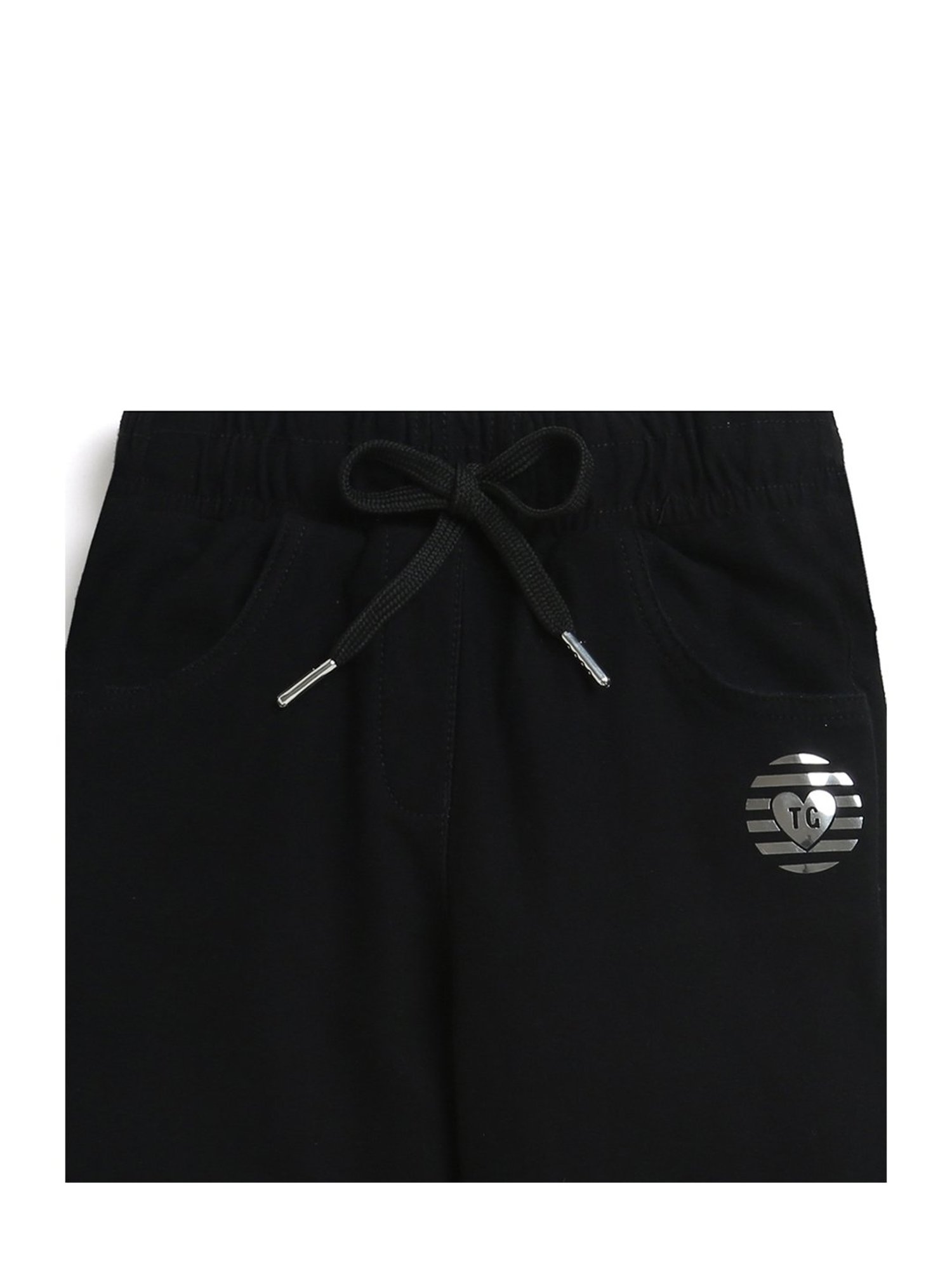 H by Hamleys Girls Pink Solid Joggers