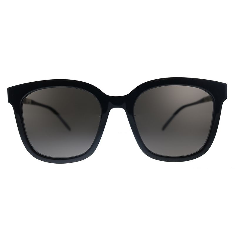 Saint Laurent SL M77/K 001 Womens Square Sunglasses Black 54mm