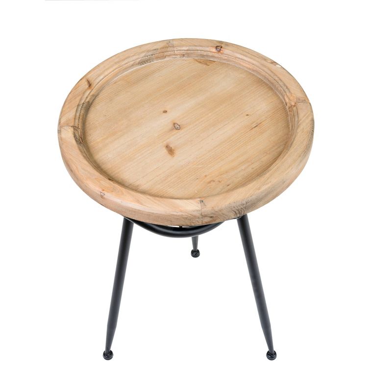Easton Side Table Natural - Adore Decor